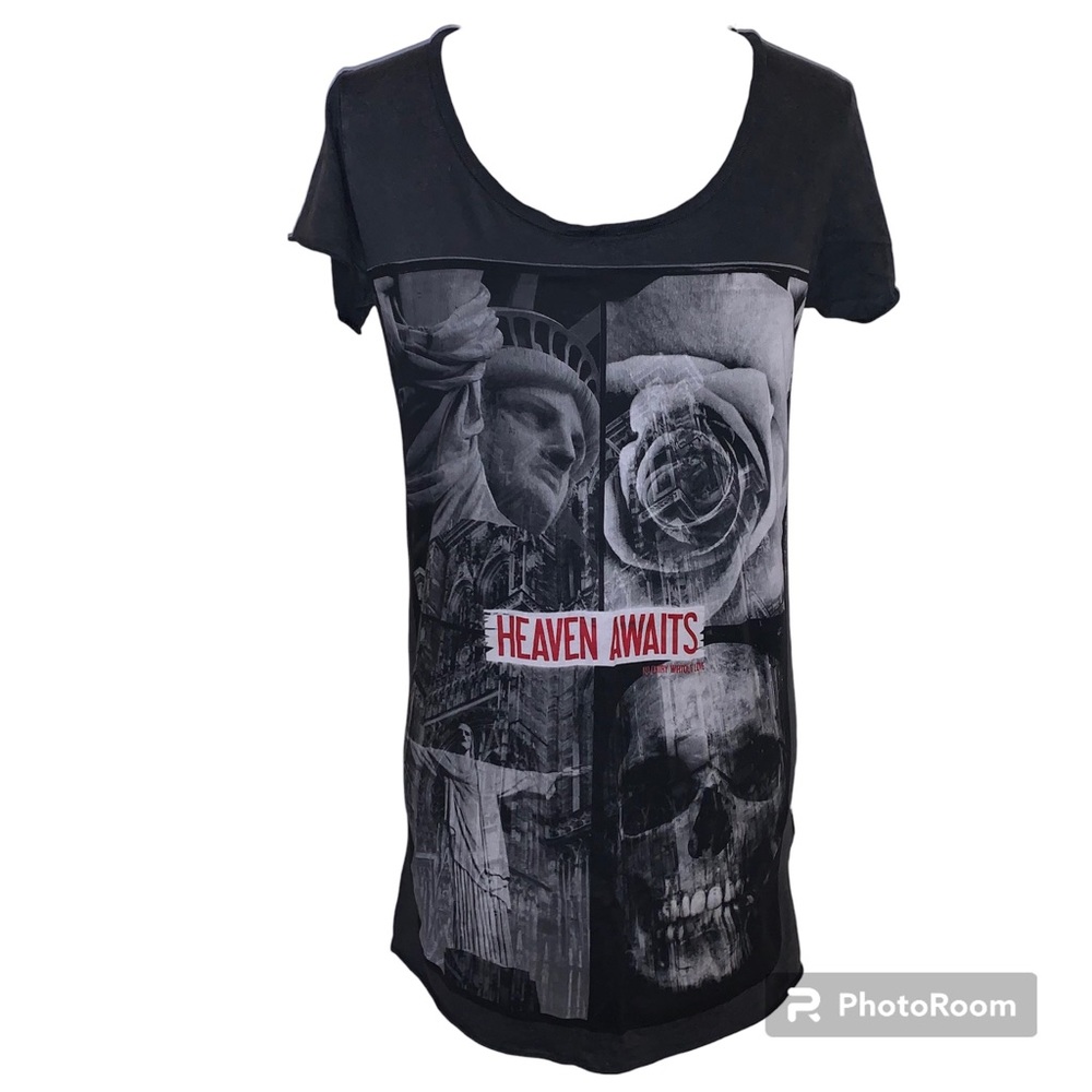 Sinstar 100% Cotton Graphic Long T shirt